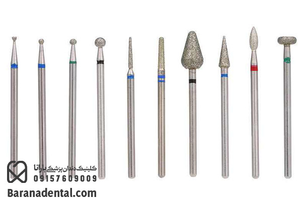 براش های مختلف در دندانپزشکی